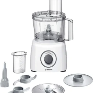 Bosch MultiTalent 3 MCM3100W – Robot de cuisine polyvalent avec plus de 20 fonctions – 800 W - 2,3 L