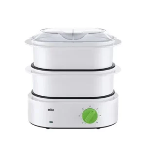Cuiseur vapeur Braun 3 etages, FS3000WH