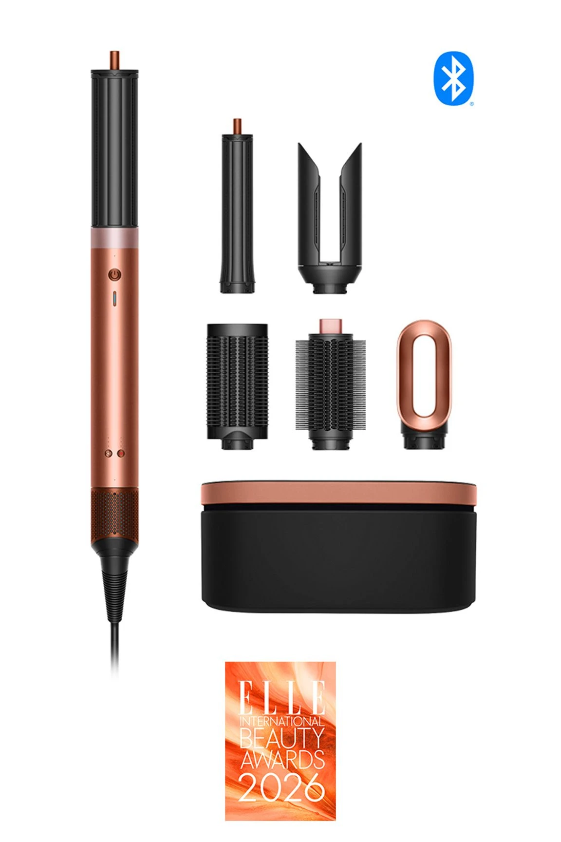 Dyson Airwrap Co-anda2x™ Multi-Styler et Sèche-Cheveux – Cheveux raides à ondulés (Soie Ambrée)