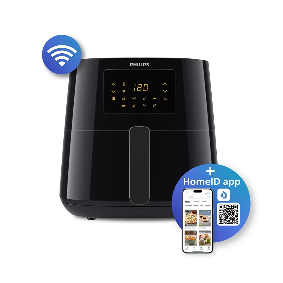Friteuse Sans Huile Philips Essential Série 5000 Digital 6.2L - HD9280/91