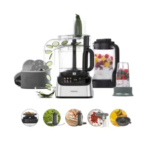 Kenwood MultiPro OneTouch FDM73.850SS Robot multifonction & Blender – 1000 W, 3 L, Noir & Argent
