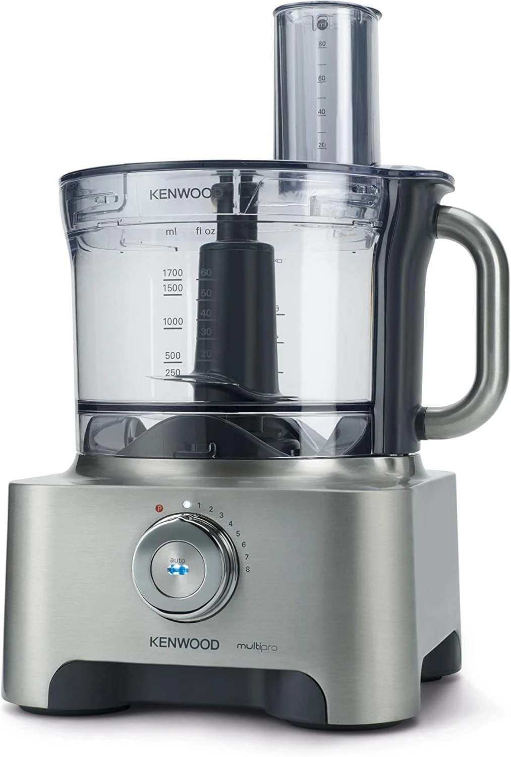 Kenwood MultiPro Sense FPM800 Robot multifonction – 1000 W, Bol 3,5 L, Argent