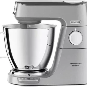 Kenwood Titanium Chef Baker XL KVL85.004SI Robot pâtissier – 1200 W, Bol 7 L + 5 L, Argent