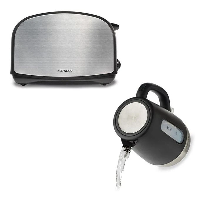 Pack KENWOOD Bouilloire 2200W-1.7L + Grille Pain 900W MPM01.000BK