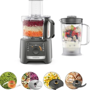 Robot multifonction compact Kenwood MultiPro avec blender – FDP31.170GY