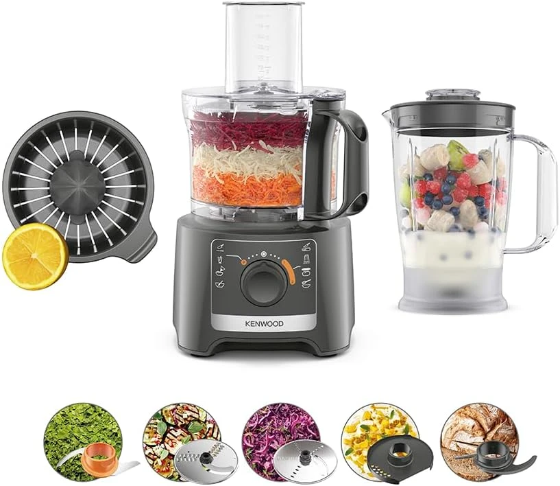 Robot multifonction Kenwood MultiPro Compact avec blender – FDP31.360GY