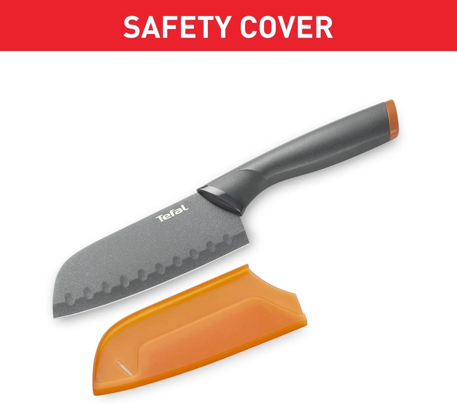 Couteau Santoku Tefal Cuisine Fraîche 12 cm – Image 3