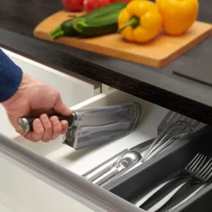 Couteau de chef TEFAL Ever Sharp 16,5 cm + aiguiseur