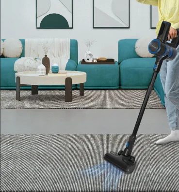 Aspirateur balai sans fil Condor  Noir_Bleu – Image 4