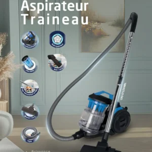 Aspirateur Traineau Condor Noir_BLEU