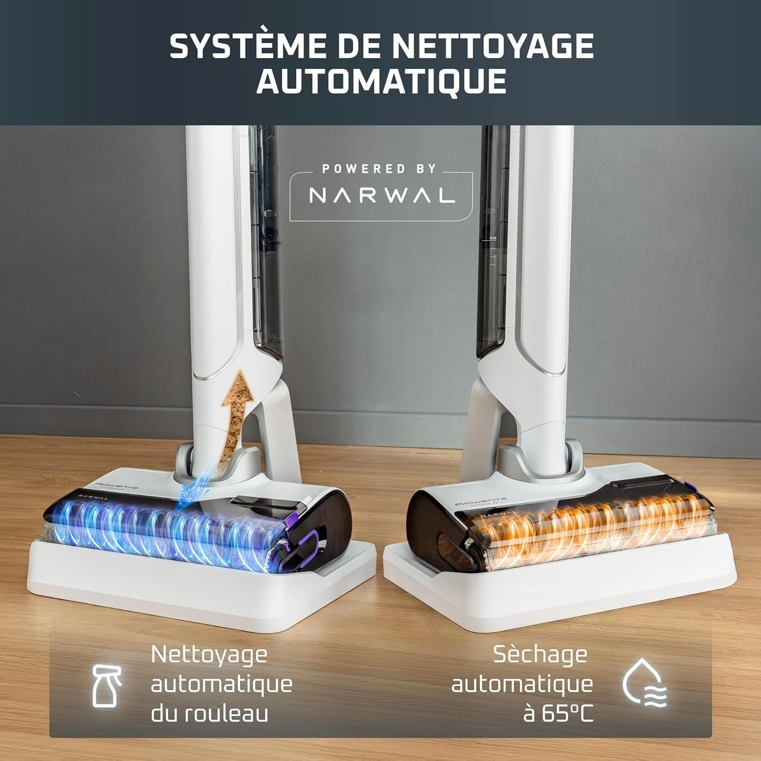 Aspirateur laveur sans fil Rowenta X-Clean 10 – Image 8
