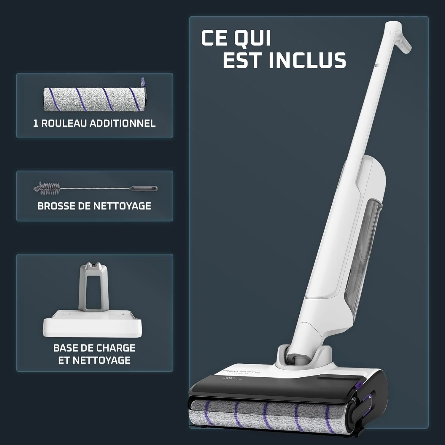 Aspirateur laveur sans fil Rowenta X-Clean 10 – Image 10
