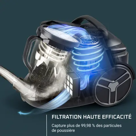 Aspirateur sans sac Rowenta SILENCE FORCE  Modèle Total Clean – Image 5
