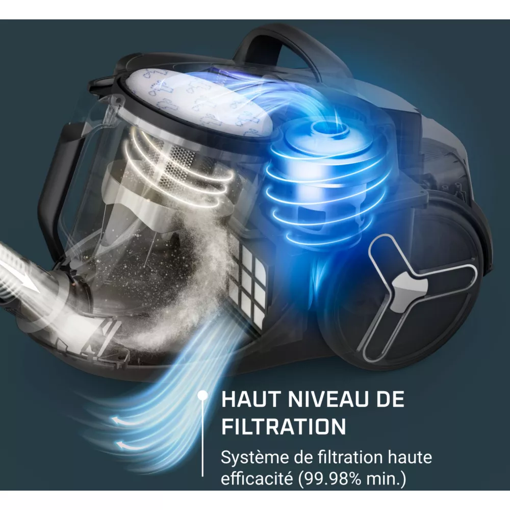 Aspirateur sans sac Rowenta GREEN FORCE CYLONIC RO7C71EA – Image 6