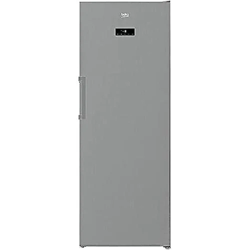 Beko Nofrost Upright Deep Freezer With 8 Drawers 404 Liters - Silver - RFNE448E35XB