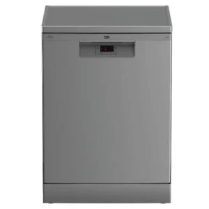 Beko Dishwasher, 60 cm, 14 Place Settings, 5 Programs, BDFN15420S - Silver