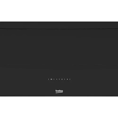 Beko Built-In Hood, Wall Mount, 90cm, Black - HCA92640BHE – Image 3