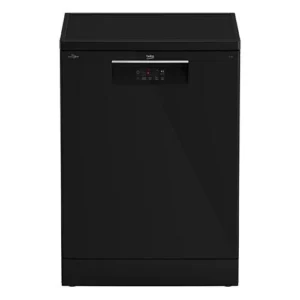 Beko Dishwasher, 14 Place Settings, Black-BDFN15420B