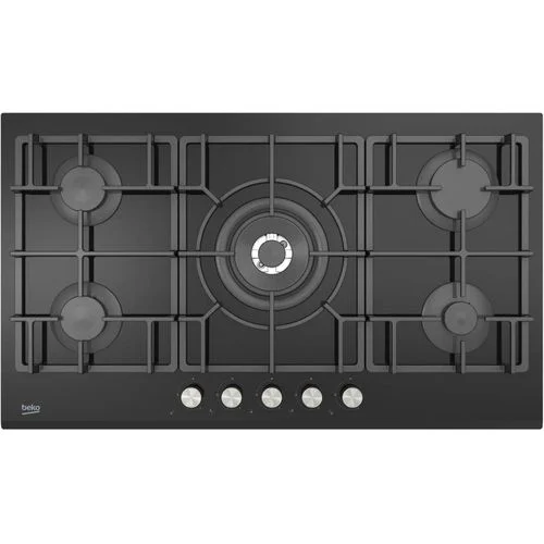 Beko hisw95226sel built-in gas hob black, One Size