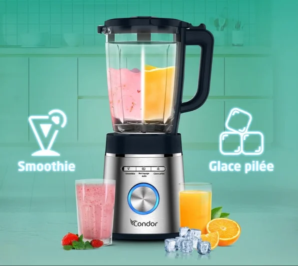 Blender à commande bouton CONDOR MASTER MIX  bleu – Image 3