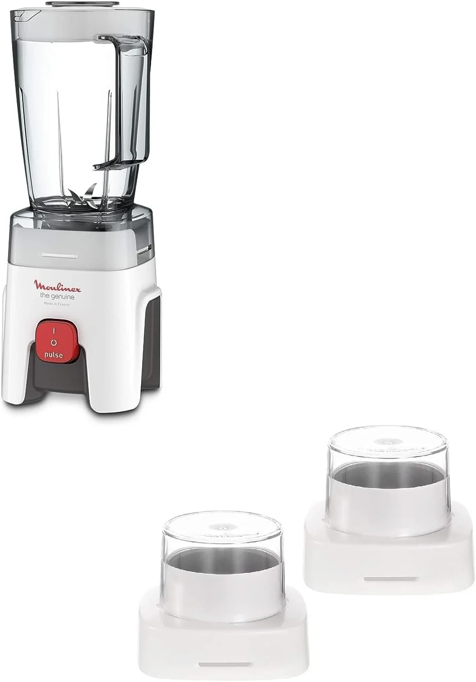 Blender Moulinex The Genuine 500W Avec Râpe Et Moulin À Café