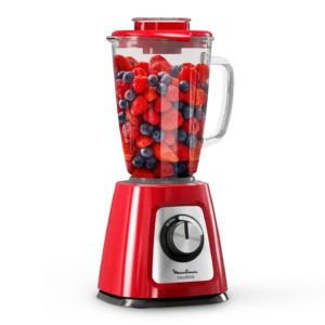 Blender Moulinex Blendforce2 En Verre 800W  Rouge