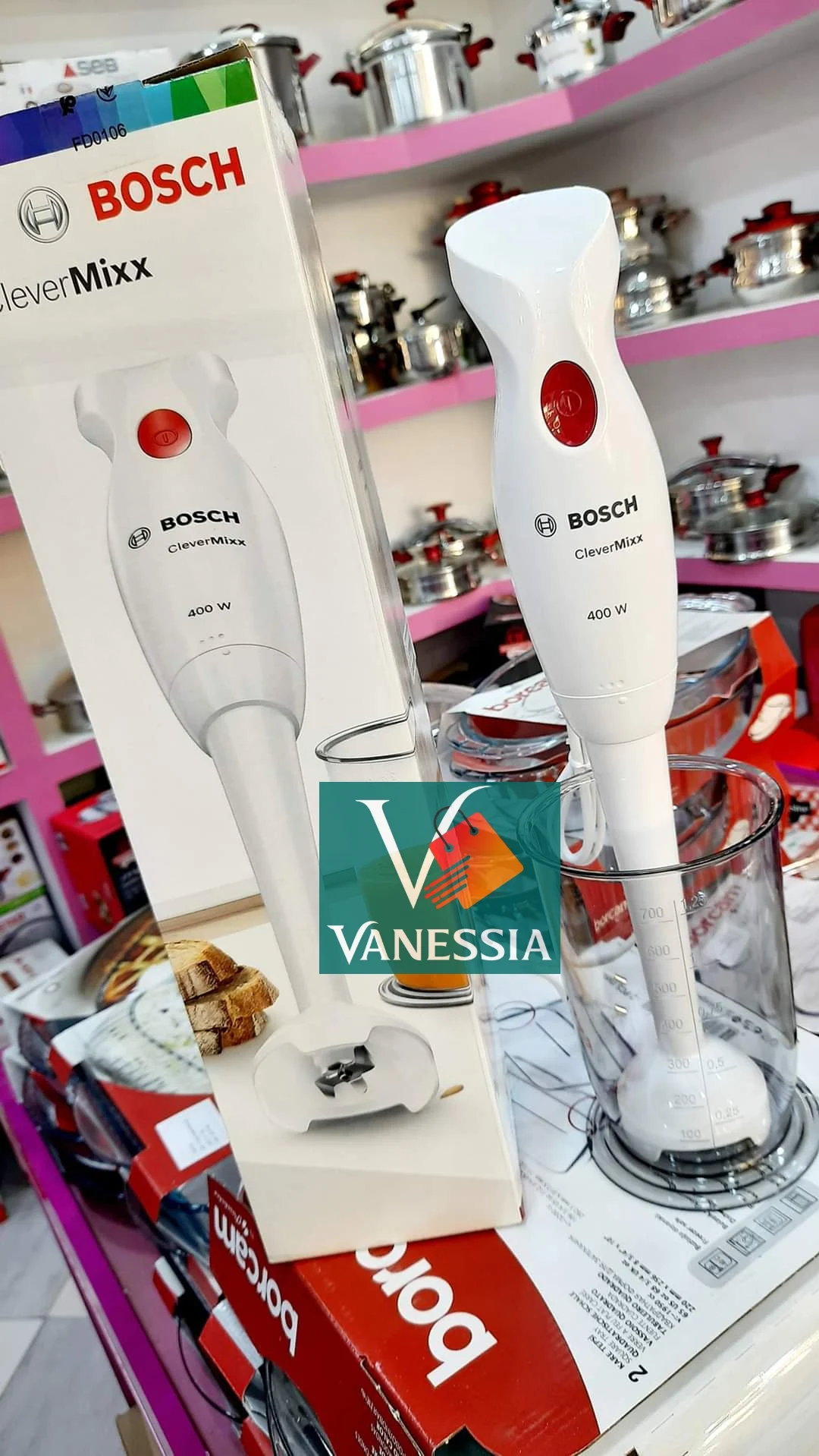 Bras mixeur marque Bosch en plastique