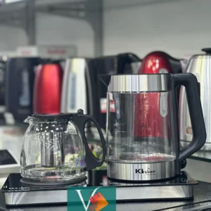 Bouilloire + théière KITCHEF avec plaque 1500 W