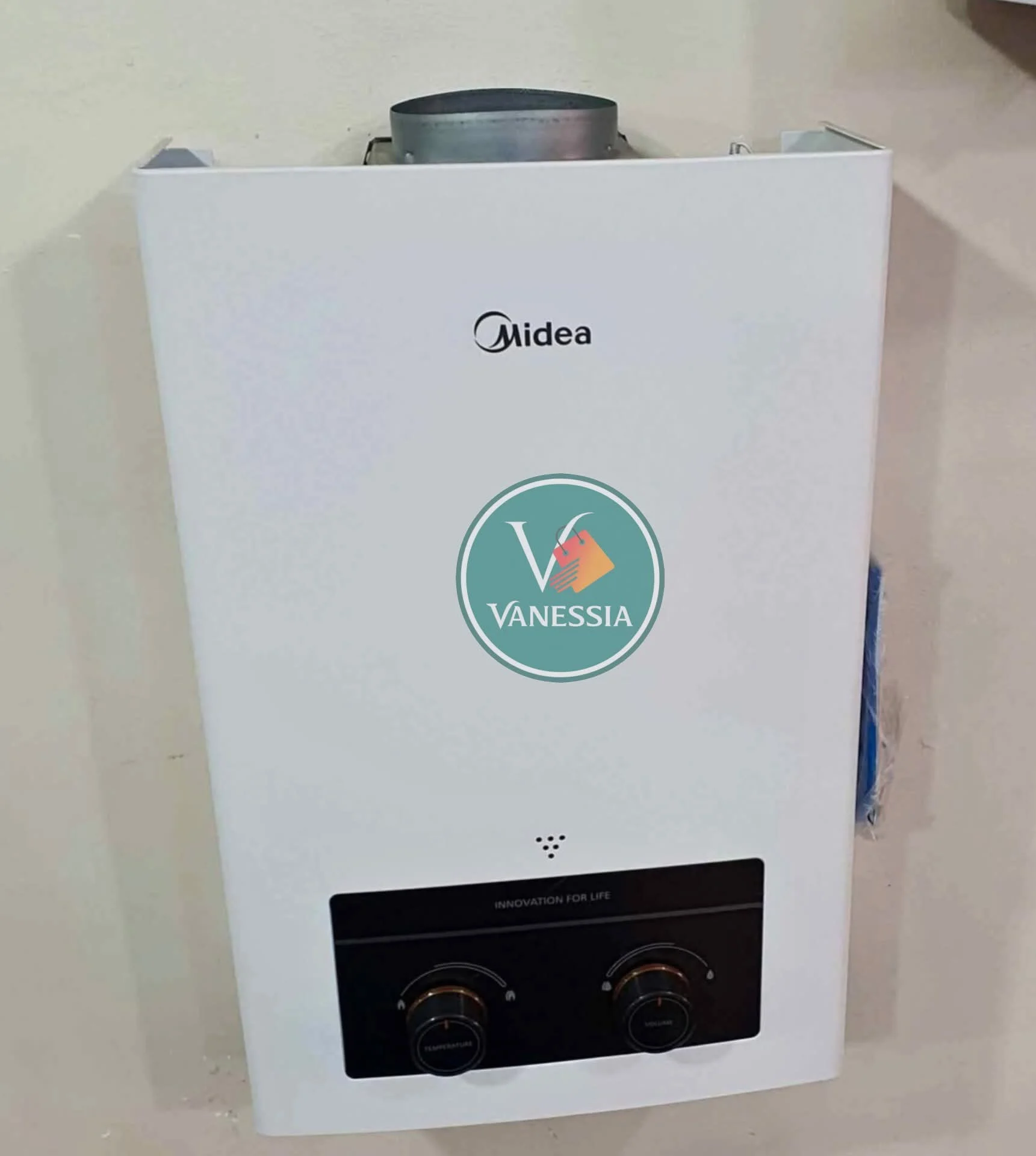 Chauffe Eau À Gaz Midea 6 Litres/min Pour Une Eau Agréablement Chaude – Image 2