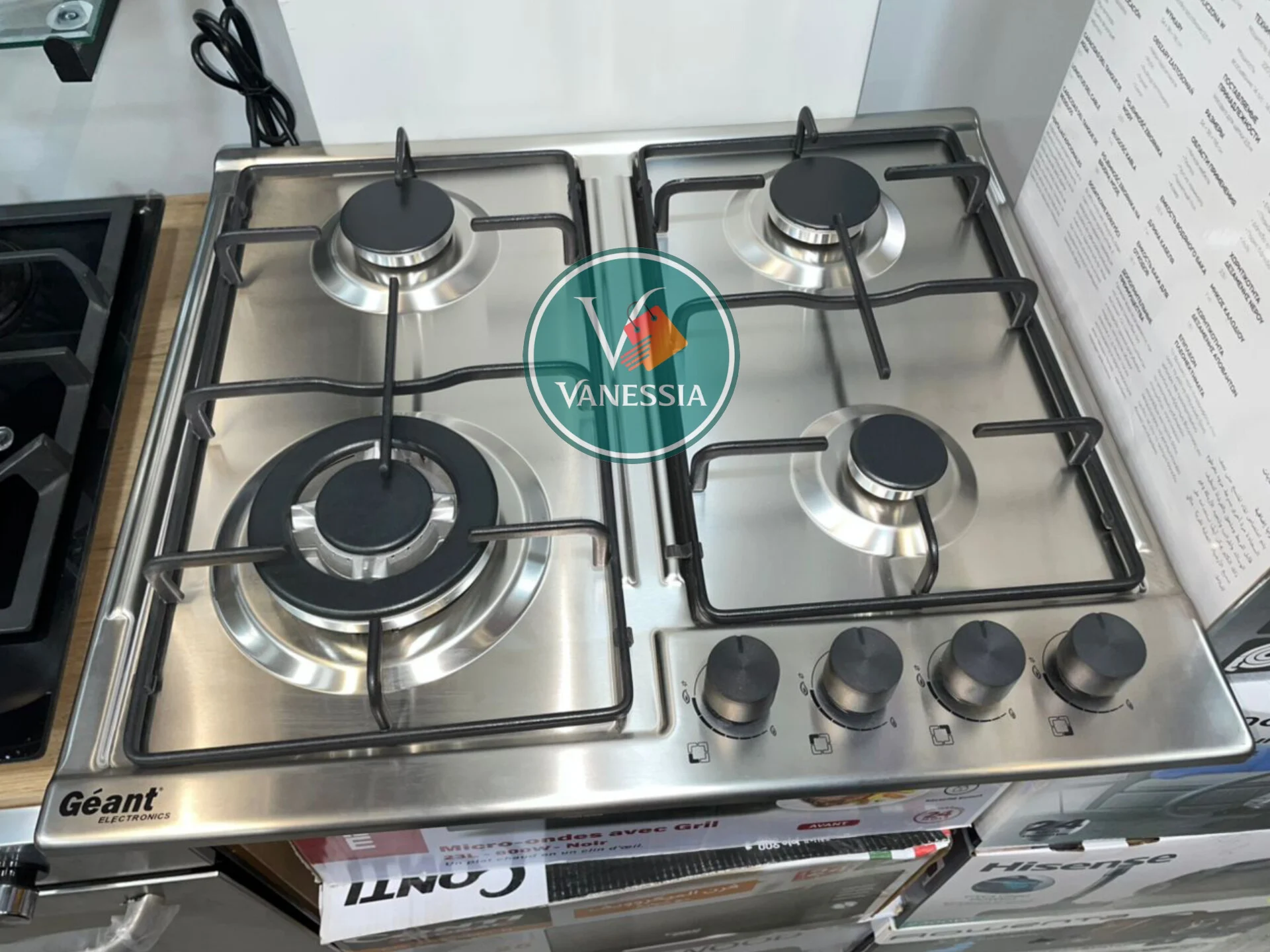 Plaque Chauffante Géant Inox Système Tabona