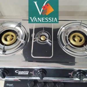 Réchaud à gaz 3 feux Contiglobal