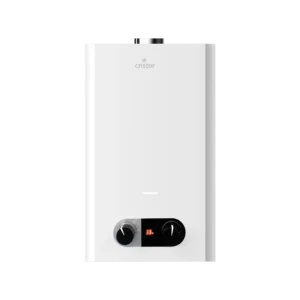 Chauffe-Eau à Gaz CRISTOR 10 L 12 KW  Afficheur LED Pile et Câble