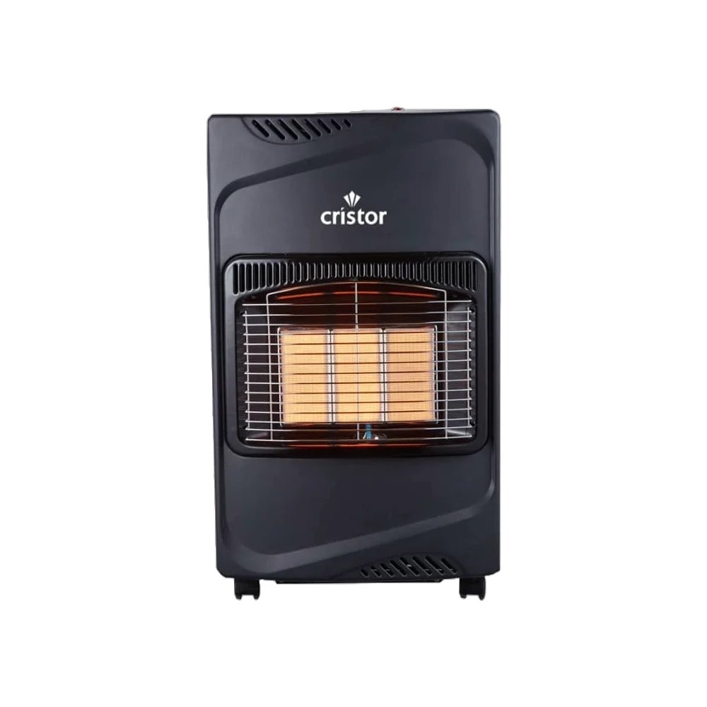 Radiateur A Gaz Butane CRISTOR 4200 W Mobile Noir