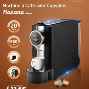 Machine à café à capsule CONDOR HAVANA Noir