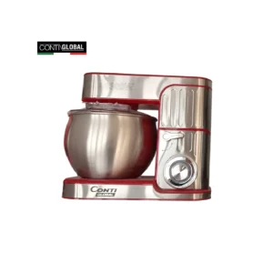 Pétrin Marque Contiglobal Couleur Rouge-inox 6L