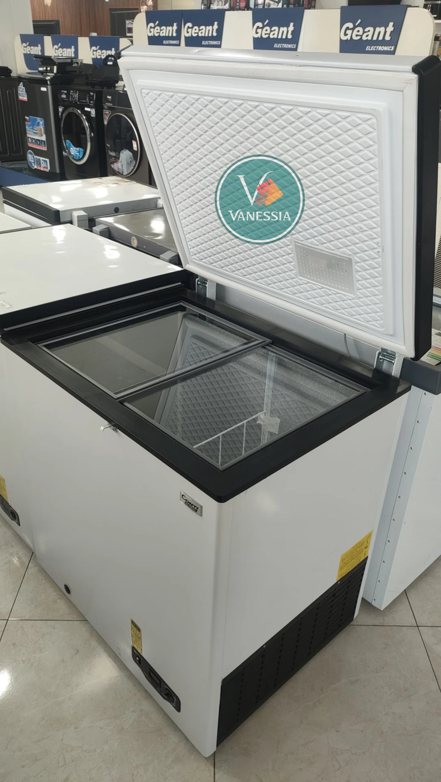 Congélateur Marque Contiglobal Blanc 200L – Image 2