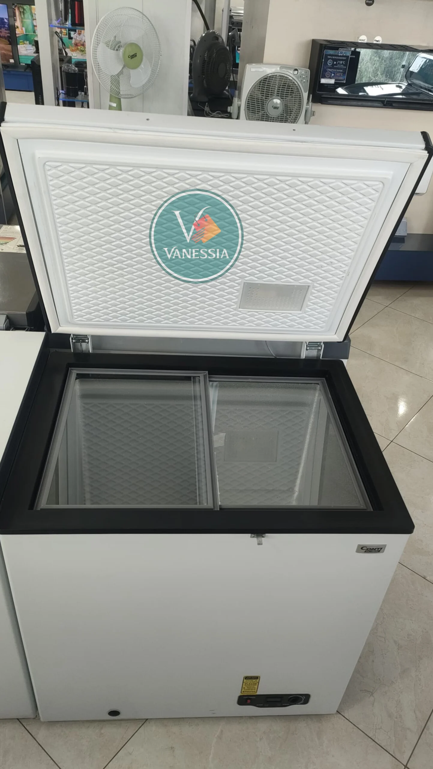 Congélateur Marque Contiglobal Blanc 200L – Image 3