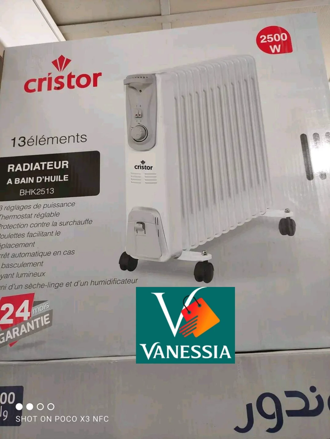 Bain d’huile marque cristor 13 éléments – Image 2