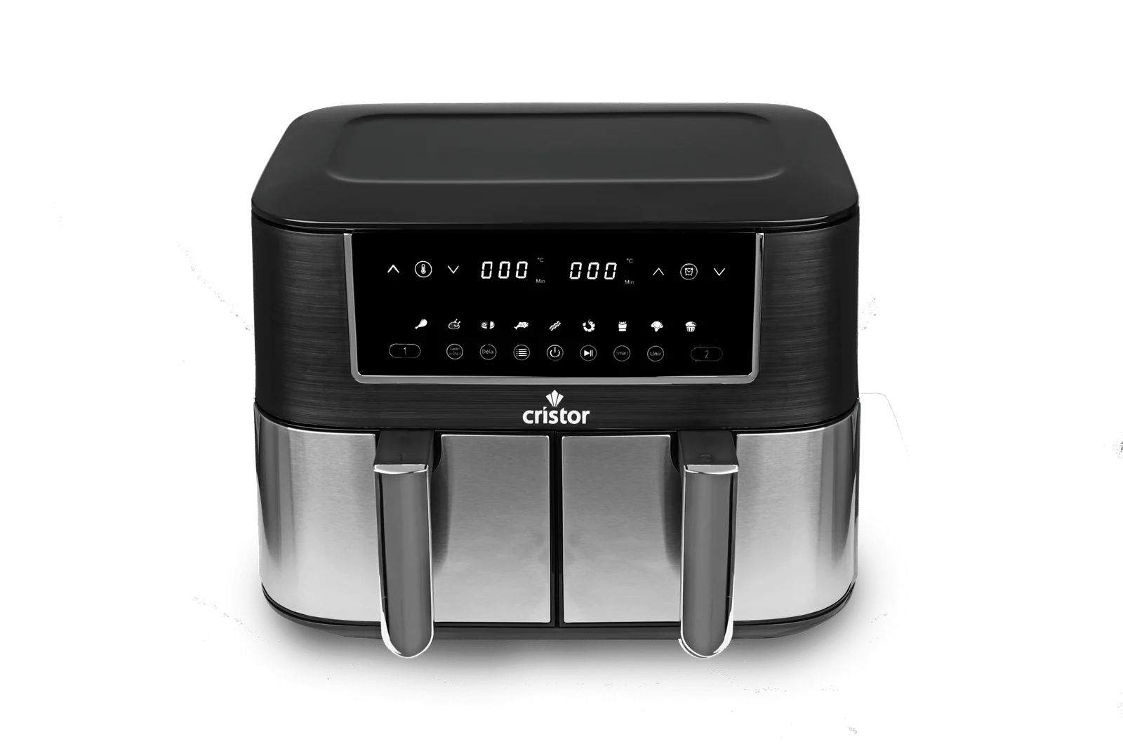 Air Fryer D-BAC Cristor Tactil INOX-NOIR 9Lt