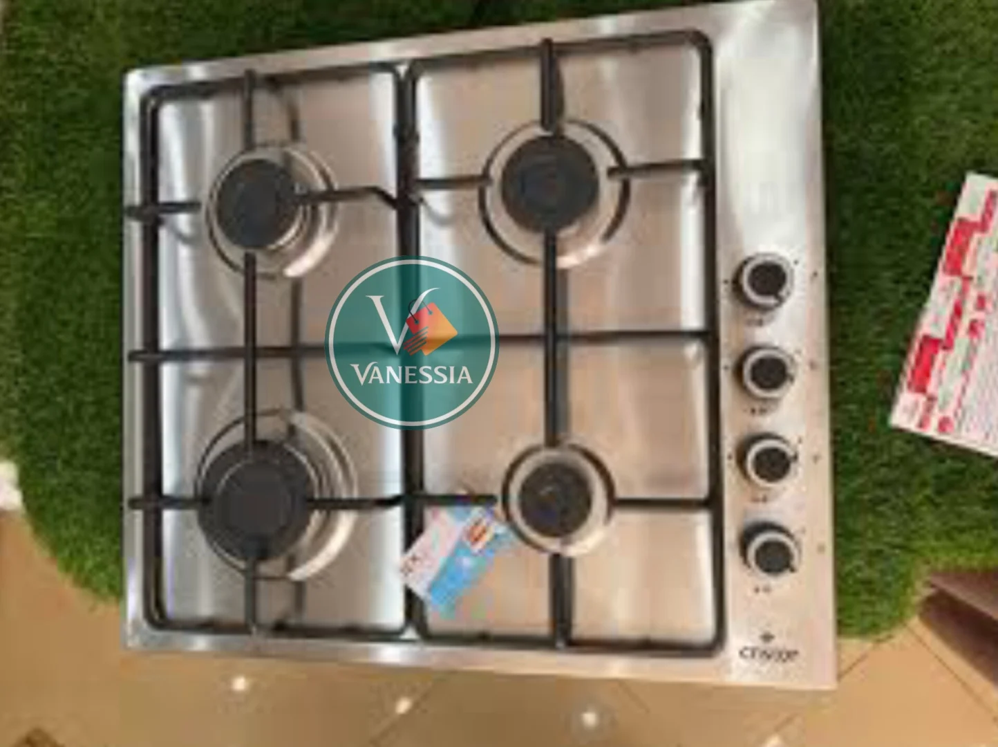 Plaque Chauffante Marque Cristor 4 Feux Inox Réf Te64cr1ex
