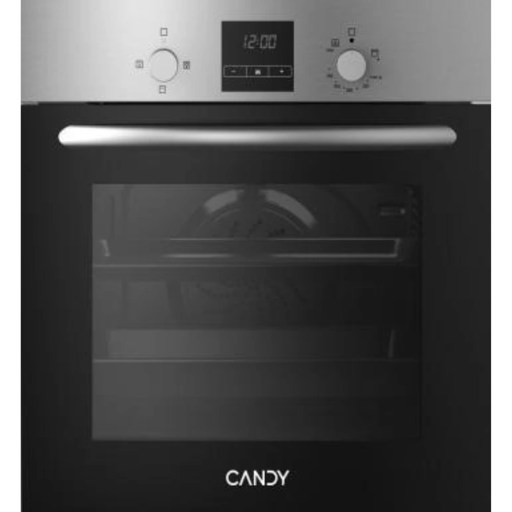 Four Encastrable Candy Gaz-Gaz inox 65L Ventilé Afficheur
