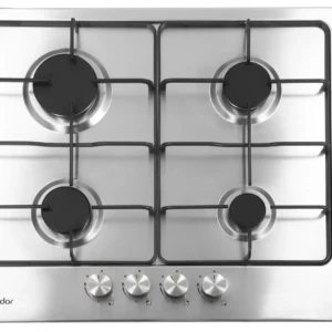 Table de Cuisson Encastrable Condor TERRA 4 Feux  Inox 60 cm