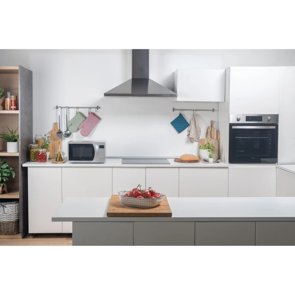 Four Encastrable CANDY Gaz-Électrique Ventilé 65 L Noir Inox – Image 4
