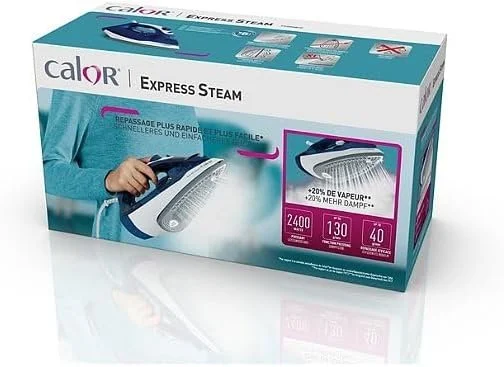 Fer à Repasser Vapeur Calor  Express 2400 W Bleu – Image 6