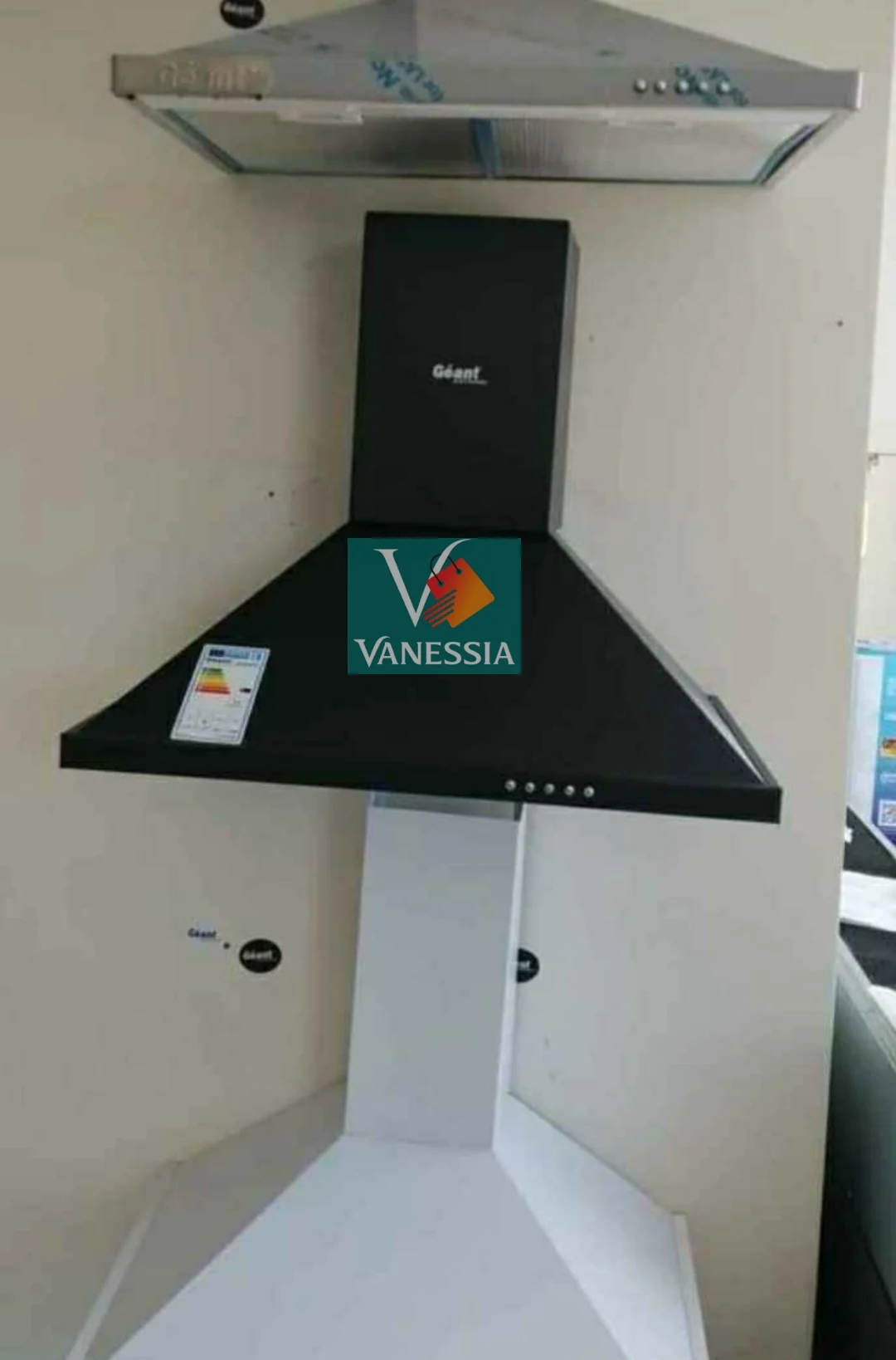 Hotte pyramide de la marque géant noir