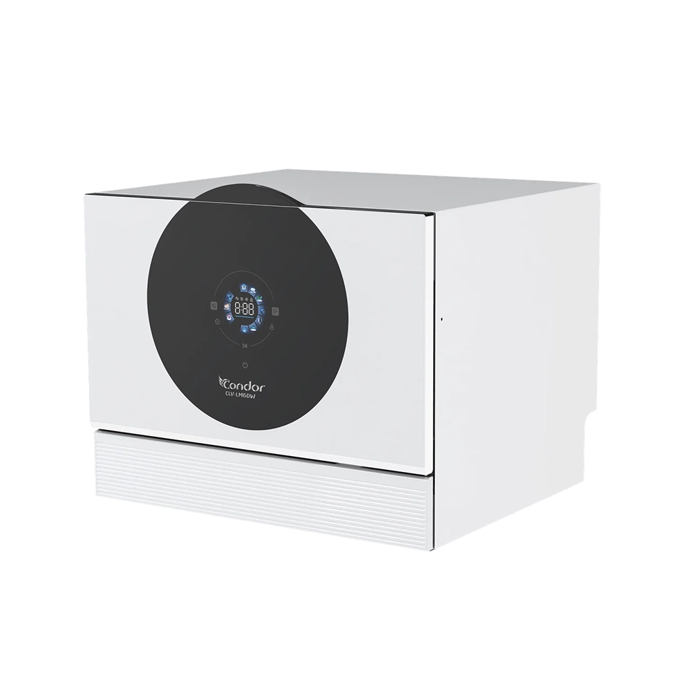 Lave-Vaisselle CONDOR Diska Compact format Blanc 06 Couverts – Image 2