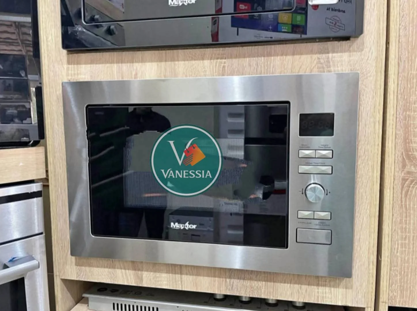 Micro Onde Encastrable 25L Marque Maxstor Inox