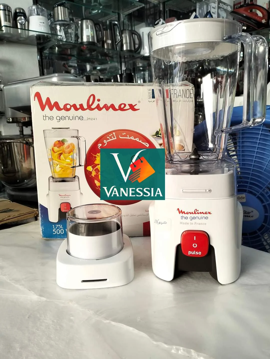 Blender et moulin épices 2en1 marque Moulinex