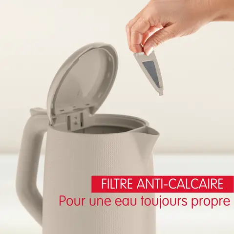 Bouilloire MOULINEX Morning 1.7 L Gris chaud – Image 14