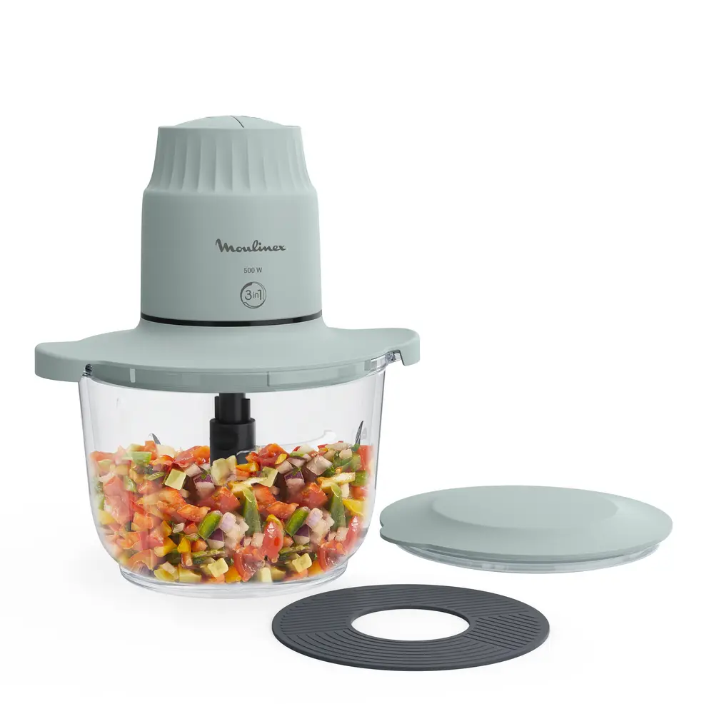 Hachoir MOULINEX Choppeo bol en verre 1L – Image 12